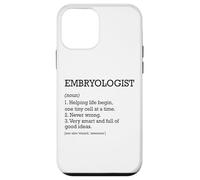 Embriólogo Definición de trabajo Embriología divertida personalizada Carcasa para iPhone 12 mini