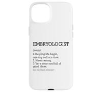 Embriólogo Definición de trabajo Embriología divertida personalizada Carcasa para iPhone 15 Plus