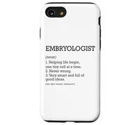 Embriólogo Definición de trabajo Embriología divertida personalizada Carcasa para iPhone SE (2020) / 7 / 8