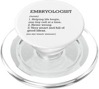 Embriólogo Definición de trabajo Embriología divertida personalizada PopSockets PopGrip para MagSafe