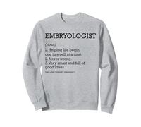 Embriólogo Definición de trabajo Embriología divertida personalizada Sudadera