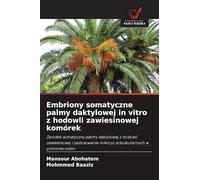 Embriony somatyczne palmy daktylowej in vitro z hodowli zawiesinowej komórek: Zarodek somatyczny palmy daktylowej z hodowli zawiesinowej i zastosowanie mikoryz arbuskularnych w ochronie ro¿lin