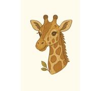 Embroidered Giraffe: Daily planner with a graceful embroidered giraffe design to inspire tall dreams and daily focus.
