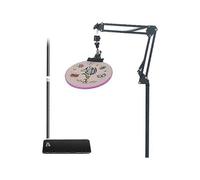 Embroidery Hoop Holder Lap Stand- CrossStitch Holder Stand Metal Embroidery Holder Stand Adjust for