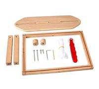 Embroidery Hoop Holder Wood 360° - Rotation Needlework Supplies Desktop for