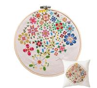 Embroidery Kit - Embroidery Kit For Adult Beginners, Flower Animal Pet Embroidery's Kits For Adults For Festival Holiday Home Unisex Adults Decoration Projects Sewing Quilting Stocking Stuffer