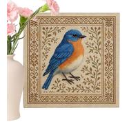 Embroidery Kit - Hummingbird Cross Stitching Accessories with Floral Pattern, Embroidery Crafting Set | Fomentos Creativity and Skill Development, Ideal para Beginners, Crafting, Home, 25 x 25 cm