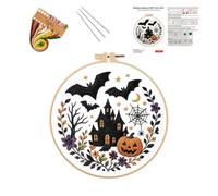 Embroidery Kit Theme DIY Sewing Art Craft Material | Embroidery Kits Adults