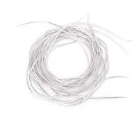 Embroidery Thread Copper Wire Sewing Stitching Gloss 1.5mm Dia. Manual DIY String (Saudi silver)