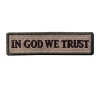 embtao en Dios We Trust bordado Tactical moral parche de cierre gancho & loop