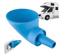 Embudo Agua Autocaravana Ancha 11cm, Anti-Desbordamiento Para Repostar Depósito Agua Potable, Manguito Adaptador De Llenado Universal Para Furgoneta Camping Van