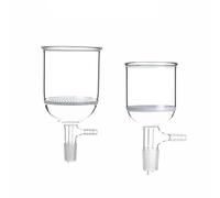 Embudo Buchner de vidrio de borosilicato de alta pureza - Embudo de filtración de succión de laboratorio con calibre de 24 mm, disponible en 35 ml-1000 ml - 1 unidad(1000ml)