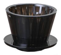 Embudo Café Acrílico 9.8cm Filtro Drip Coffee(Black)