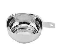 Embudo cuadrado de boca ancha de acero inoxidable para tarros de conservas, reutilizable con asa para azúcar, aceite, especias e ingredientes secos, fácil de limpiar