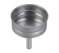 Embudo de 6 tazas de café resistente de acero inoxidable de repuesto para cafeteras que mejoran el sabor del café
