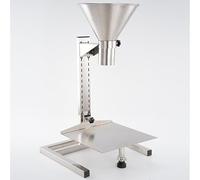 Embudo De Acero Inoxidable Con Soporte Para Bolsas De Vacío, Herramienta De Embalaje De Alimentos De Altura Ajustable, Máquina De Llenado De Boca Ancha De 10cm Para Aceites Y Líquidos, Ayuda De Cocina
