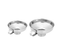 Embudo de acero inoxidable, Embudo de acero inoxidable boca ancha for enlatado, varios tamaños(L)