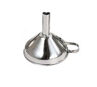 Embudo de acero inoxidable, embudos de cocina con asas, tamaños grandes a pequeños embudos para transferir fluido, líquido, aceite, polvo, y hacer mermelada (15 cm)