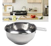 Embudo de acero inoxidable que ahorra espacio que cabe fácilmente en cajones y ofrece una excelente utilidad para cocinas domésticas y comerciales