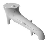 Embudo De Agua: Silicona De Alimenticio, Embudo De Tanque De 8,6 X 6,8 X 23,5 Cm, Diseño De Vertido Fácil, Seguro Y Fácil De Limpiar, Embudos De Tanque De Agua Para Máquina De Café Para El Hogar