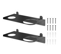 Embudo de almacenamiento de - 2 piezas de soporte de drenaje de filtro de | Soporte de pared para camping, cobertizo, sala de descanso, taller, casa, cocina