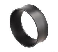Embudo de anillo dosificador de aluminio diseñado específicamente para cestas de portafiltro espresso de 51 mm, 53 mm, 58 mm, mejora la precisión y velocidad de dosificación (53 mm)