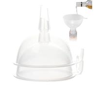 Embudo de botella de agua, embudo de líquido, 2 piezas colador de embudo de invierno dispensador de agua de boca ancha | Utensilios de cocina multifuncionales embudo de aceite perillas de líquido para