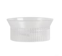 Embudo de café ABS para manipulación de café anillo dosificador para una sola válvula doble portafiltro herramienta de llenado de café molido limpio (transparente 300 ml)