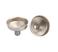 Embudo de cobre, embudo de General Mini Petaca Embudo Acero Inoxidable 5uds