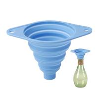 Embudo de cocina de silicona | Utensilios de cocina de boca ancha de silicona de grado alimenticio, embudo para cocinar y verter diariamente | Para usar con polvo líquido de harina de aceite