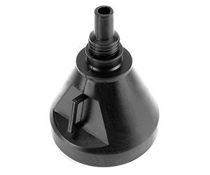 Embudo de combustible de boca ancha con manija, embudos de plástico grandes de Keenso Embudo de filtro de gasolina del coche Ca?o flexible para embudo de llenado de agua con aceite