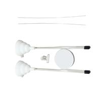 Embudo de cuentas con clip para cuentas, aguja, cuerda y pulsera, collar para hacer joyas