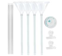 Embudo De Cuentas De Arcilla: Herramienta De PVC De 10,63 Pulgadas, Ayuda Versátil Para Hacer Joyas, Cargador De Cuentas Preciso, Accesorio De Artesanía Para Pulseras Y Collares, Embudo Y Dura