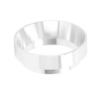 Embudo de dosificación de espresso de 51mm/53mm/58mm, anillo de dosificación magnético de acero inoxidable para máquina de café universal Compatible con portafiltro de 51mm/53mm/58mm(58mm Sliver)