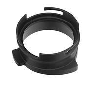 Embudo de dosificación para portafiltro de café de 54 mm, embudo de dosificación giratorio de aleación de aluminio para Express Pro Touch, Bambino y otras (Negra)