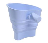 Embudo de harina de silicona | Carpeta de alimentos para verter fácilmente, lavable en lavavajillas | Accesorio batidor de 5 litros para azúcar en polvo, cacao, avena, miel, yogur, repostería casera