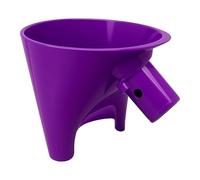 Embudo de harina para amasadora KitchenAid de 4.5 a 5 cuartos, accesorio anti derrames para verter sin ensuciar, guía para añadir harina, azúcar, huevos y líquidos, fácil de limpiar