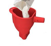 Embudo De Harina Para Batidora - Silicona Antiderrame Vertido Suave - Accesorio de Repostería con Conducto de Harina | para Repostería Aficionados Cocina Casera y Panaderos