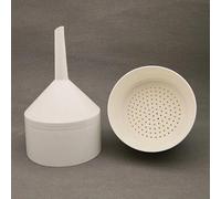 Embudo de plástico PP - Embudo Buchner desmontable for experimentos escolares (55/70/90/110/150 mm), 1 unidad(Bottom ID90mm)