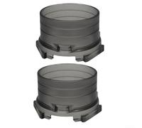 Embudo de portafiltro para ES601 ES501 ES655CO ES501C ES601C ES655CCO, embudo dosificador de café con distribución uniforme de molidos y menos desorden (paquete de 2)