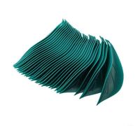 Embudo de riego de plantas en forma de hoja, herramienta de riego para plantas en macetas de interior y exterior, dispositivo de jardín de liberación lenta (azul 30 piezas)