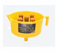 Embudo de separación de aceite y agua - Elementos multifiltrantes for gasolina y queroseno - 1 pieza azul/amarillo(Five filter element)