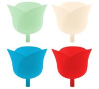 Embudo de Silicona 4 para uds Anti-derrames Cocina Embudo de
