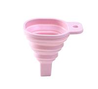 Embudo de Silicona Plegable de Novedad Embudos Largos Plegables Telescopicos para Casa Dispensacion de Liquidos Gadgets de Cocina Rosado