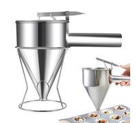 Embudo Dispensador De - Eficiencia De Mezcla Mejorada De 27 Cm, Embudo Eficiente De De Pistón Para Para Panqueques | Dispensador De Para Panqueques, Utensilio De Cocina Con Sop
