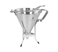 Embudo dosificador - 1,8 L - Acero inoxidable - 3 boquillas | Royal Catering