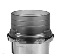 Embudo dosificador con portafiltro - Guía de preparación de polvo, bandeja de acero inoxidable | Porciones de tolva de captador de metal Medición de vertido y sin desorden Accesorios de hardwa