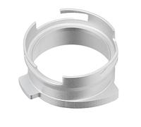 Embudo dosificador de café de 54 mm Embudo dosificador de café expreso Anillo dosificador de aluminio manos libres Embudo de café expreso de aluminio ligero Embudo dosificador (Pago)