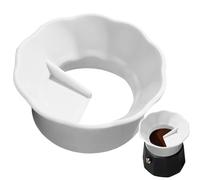 Embudo dosificador para máquina de café - Herramienta receptor de polvo para, taza dosificadora para - Prensa para y embudo dosificador, embudos dosificadores para