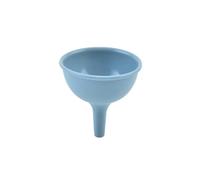 Embudo Embudo de silicona gran diámetro, separador filtro for botellas, recipiente for aceite, herramienta envasado vacío, tamaño S/M/L(S Medium blue)